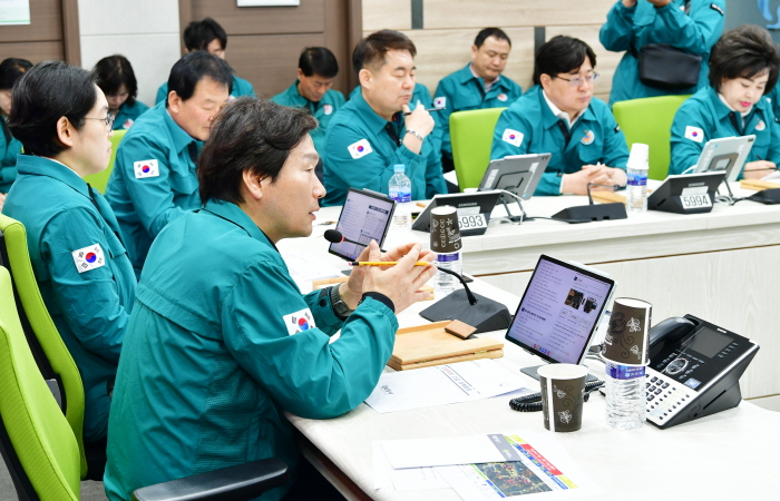 조 시장 “불법 소각행위, 엄정 대응하라!”