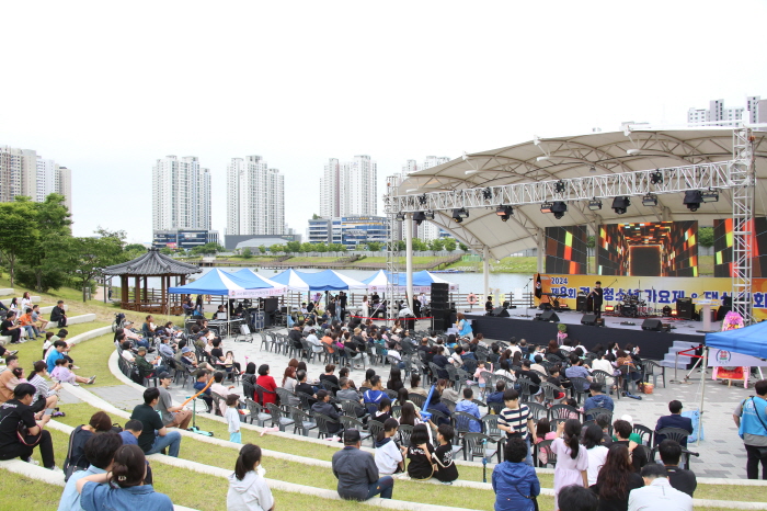 24일 중산공원에서 ‘제9회 경산청소년가요제’