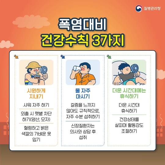 폭염 대비 취약계층 건강관리에 총력