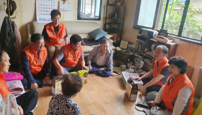 용성면지보협, 취약계층 ‘건강선식’ 지원 